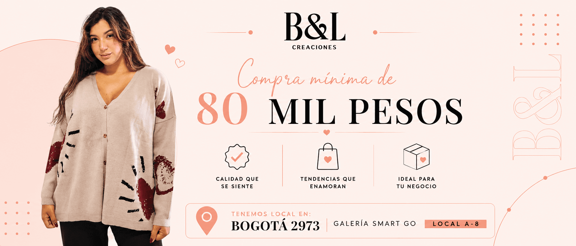 Compra mínima de $80.000